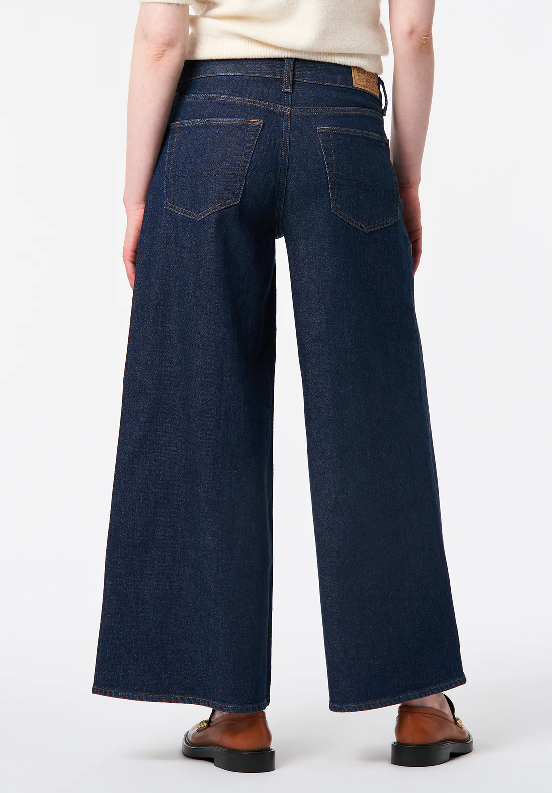 Courtney Women's Denim Culotte, Indigo - BL16140 - Image 3
