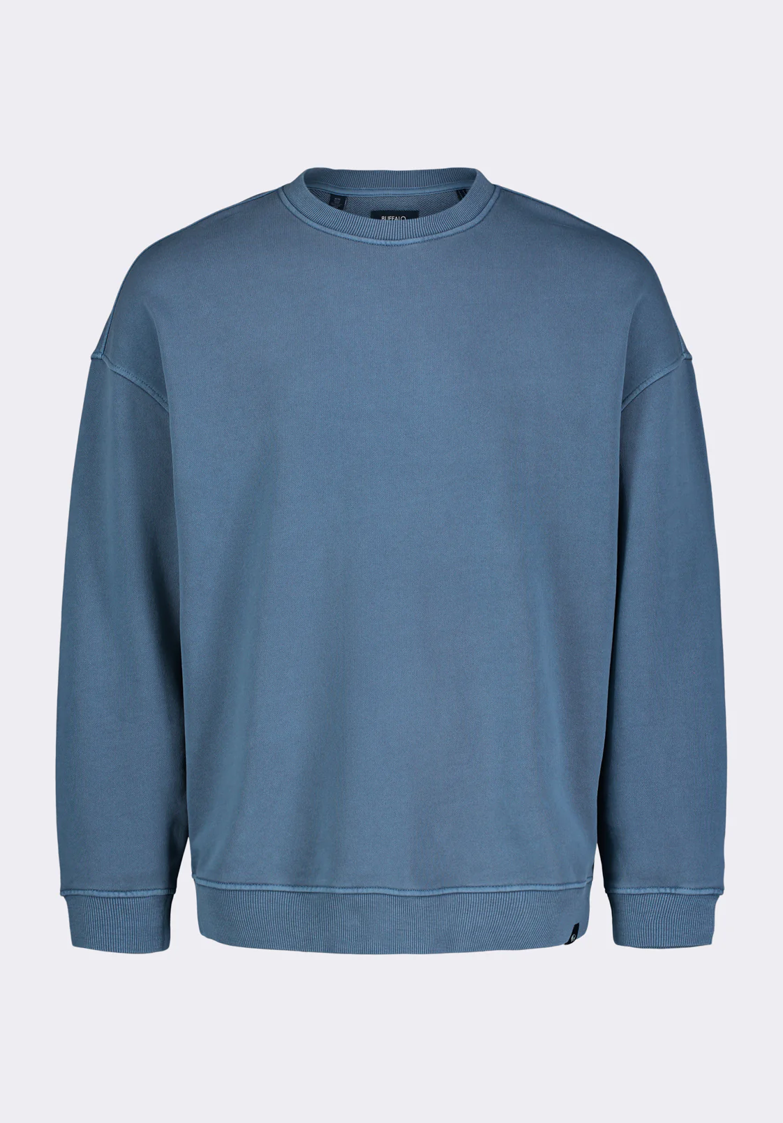 Famke Men's Relaxed Crewneck Sweatshirt, Mirage Blue - BM24541 - Image 6