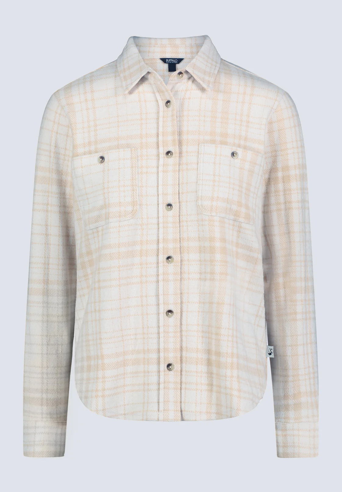 Georgie Women's Long-Sleeved Shirt, Biscotti Beige - KT0124F - Image 6