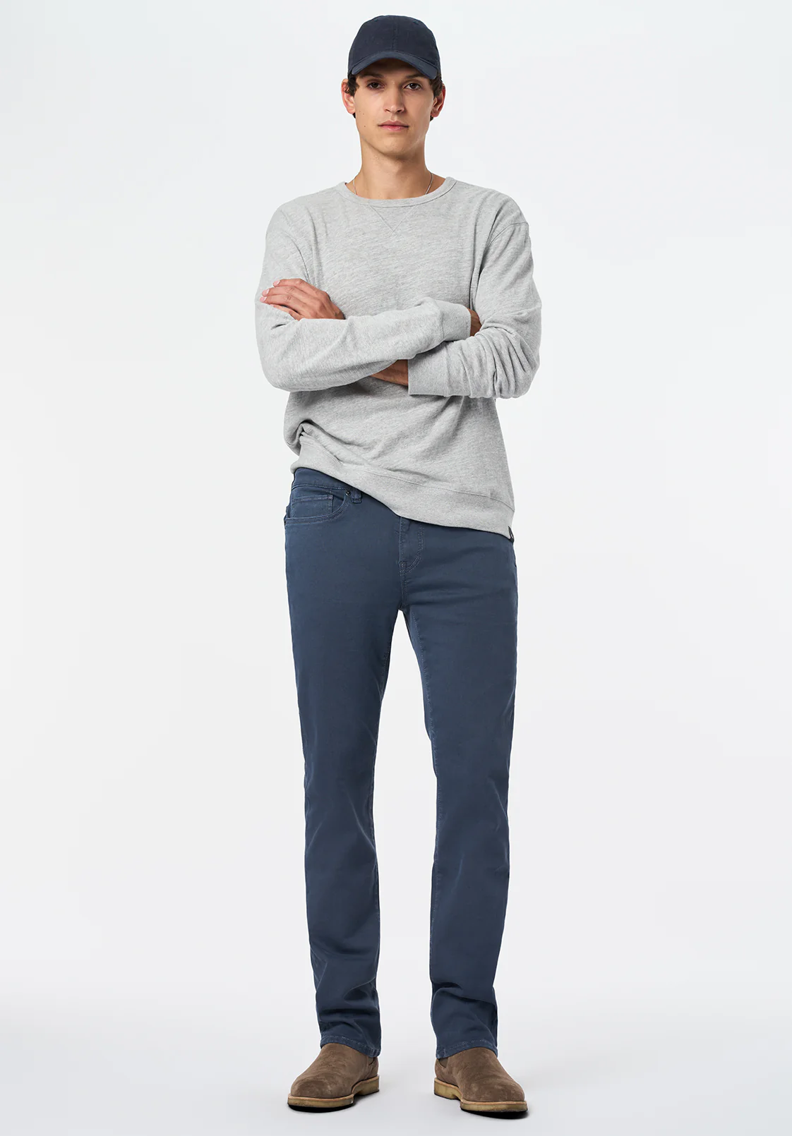 Kalder Men's Long-Sleeve Relaxed Top, Heather Grey - BM24740 - Image 3