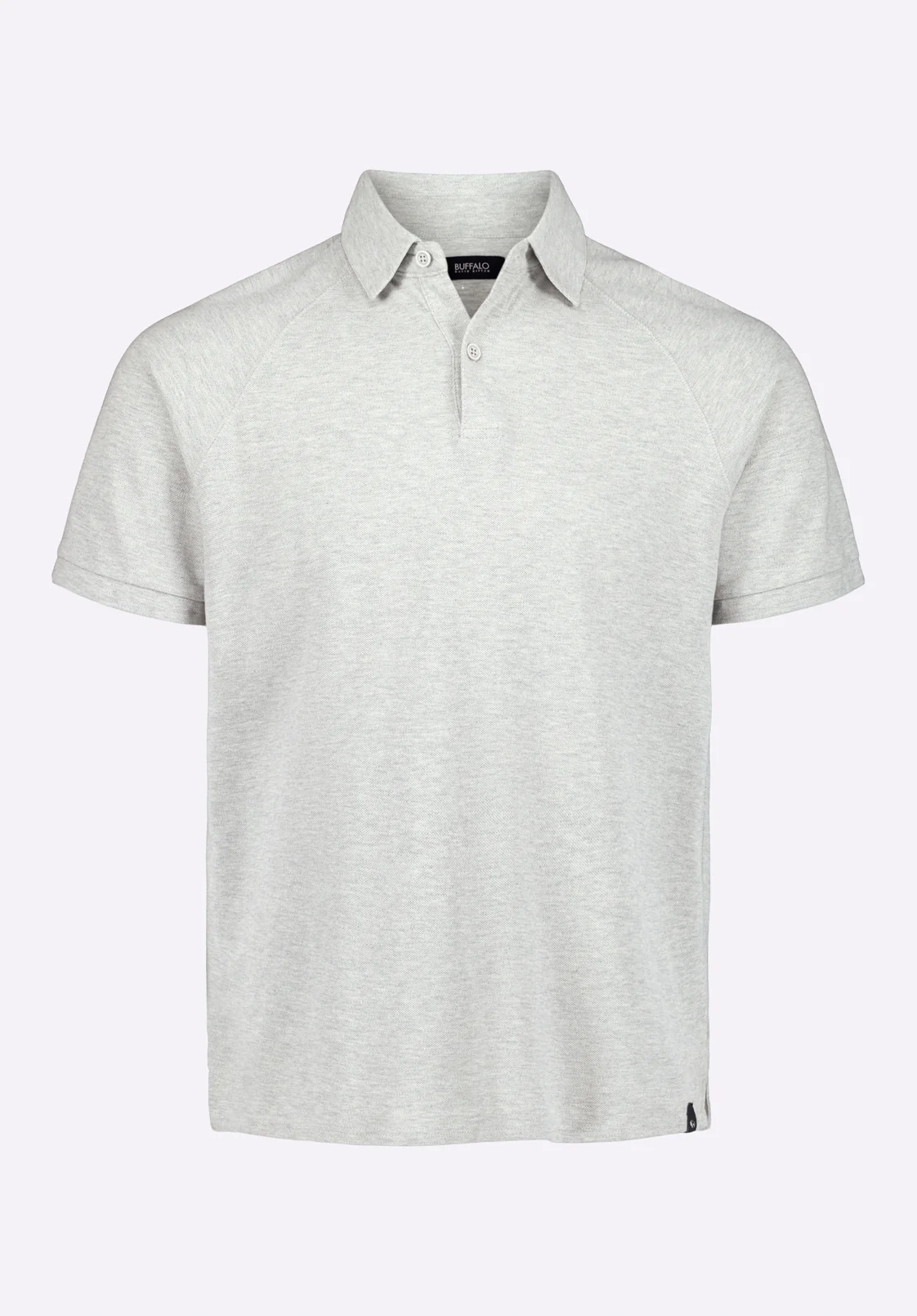 Kindell Men's Short-Sleeve Pique Polo, Heather Grey - BM24608 - Image 5