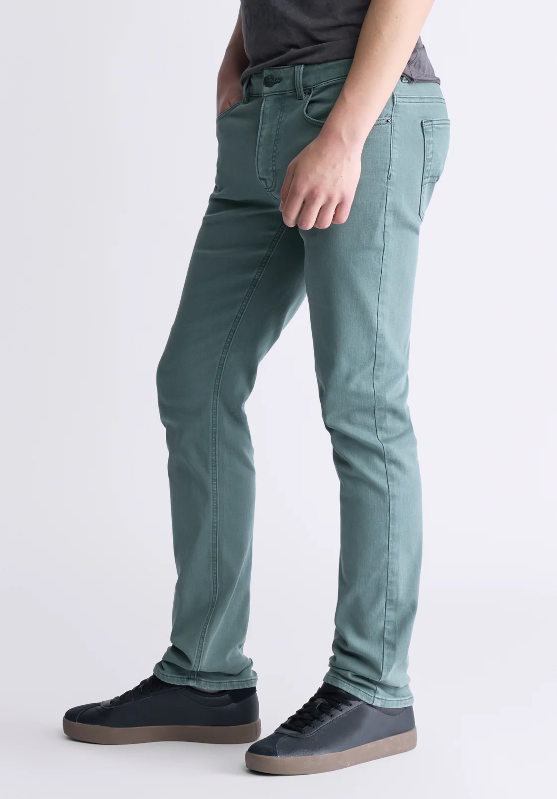 Straight Six Men's Freedom Flex Pants, Balsam Green - BM22939 - Image 3