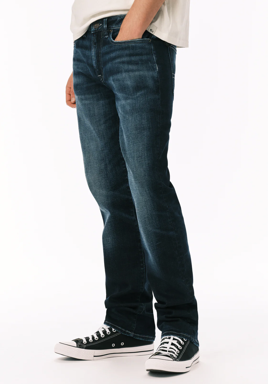 Straight Six Men's Jeans, Dark Vintage - BM26172 - Image 2