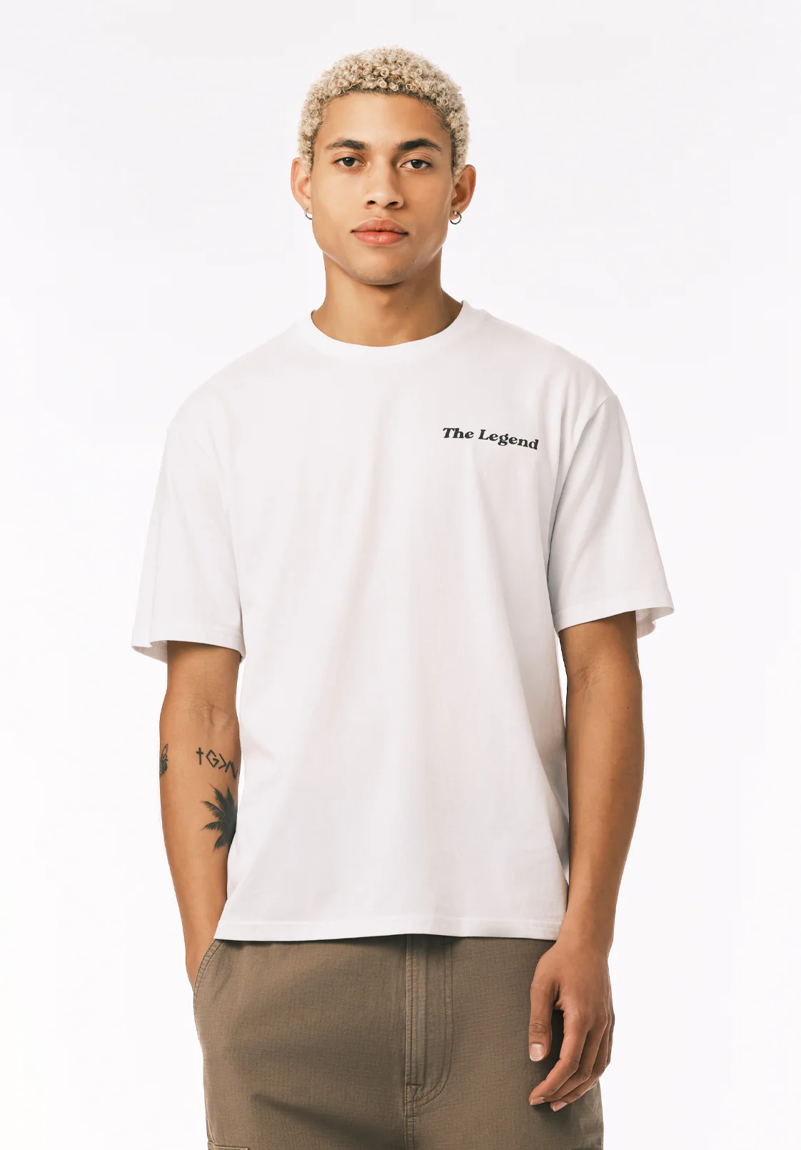 Tizak Men’s Negroni Club Graphic T-Shirt, White - BM24844
