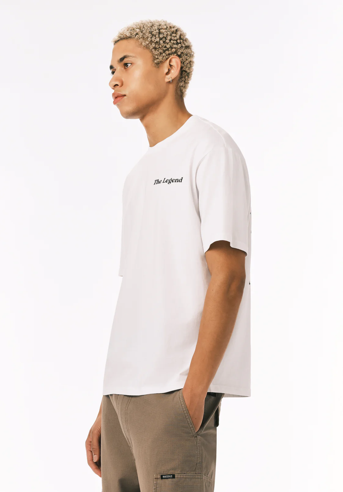 Tizak Men’s Negroni Club Graphic T-Shirt, White - BM24844 - Image 5